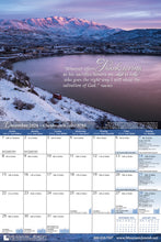 Load image into Gallery viewer, NEW Thankfulness Calendar - September 2024 through December 2025
