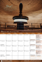 Load image into Gallery viewer, Calendar, Sept 2026 thru Dec 2027 -  Psalm 19 - Yih'yu l'ratzon - May the words of my mouth and the thoughts of my heart be acceptable in your presence, ADONAI, my Rock and my Redeemer