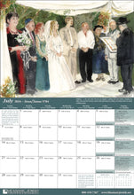 Load image into Gallery viewer, Calendar:David and Martha Stern, Family and Friends Celebrate the Holidays. In Loving Memory of David H. Stern  2023-2024