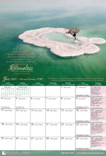 Load image into Gallery viewer, Calendar, Sept 2026 thru Dec 2027 -  Psalm 19 - Yih'yu l'ratzon - May the words of my mouth and the thoughts of my heart be acceptable in your presence, ADONAI, my Rock and my Redeemer