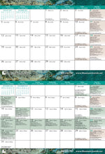 Load image into Gallery viewer, Calendar, Sept 2026 thru Dec 2027 -  Psalm 19 - Yih'yu l'ratzon - May the words of my mouth and the thoughts of my heart be acceptable in your presence, ADONAI, my Rock and my Redeemer