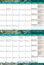Load image into Gallery viewer, Calendar, Sept 2026 thru Dec 2027 -  Psalm 19 - Yih'yu l'ratzon - May the words of my mouth and the thoughts of my heart be acceptable in your presence, ADONAI, my Rock and my Redeemer